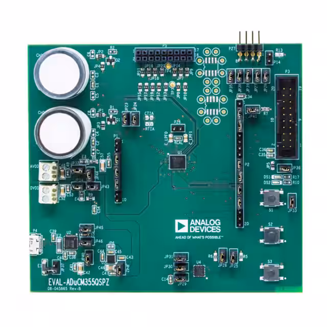 EVAL-ADUCM355QSPZ Analog Devices Inc.  Cartes d'évaluation - Embarquées - MCU DSP